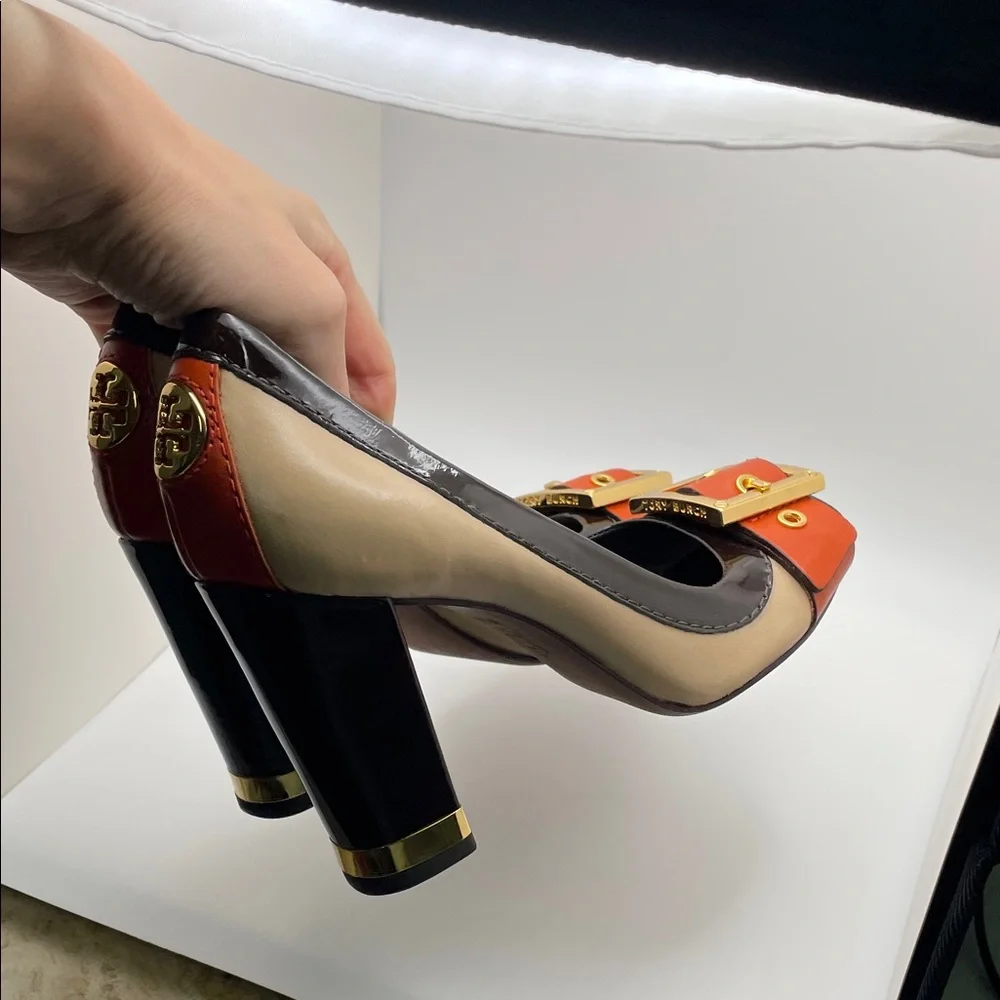 Tory Burch New in box leather heels